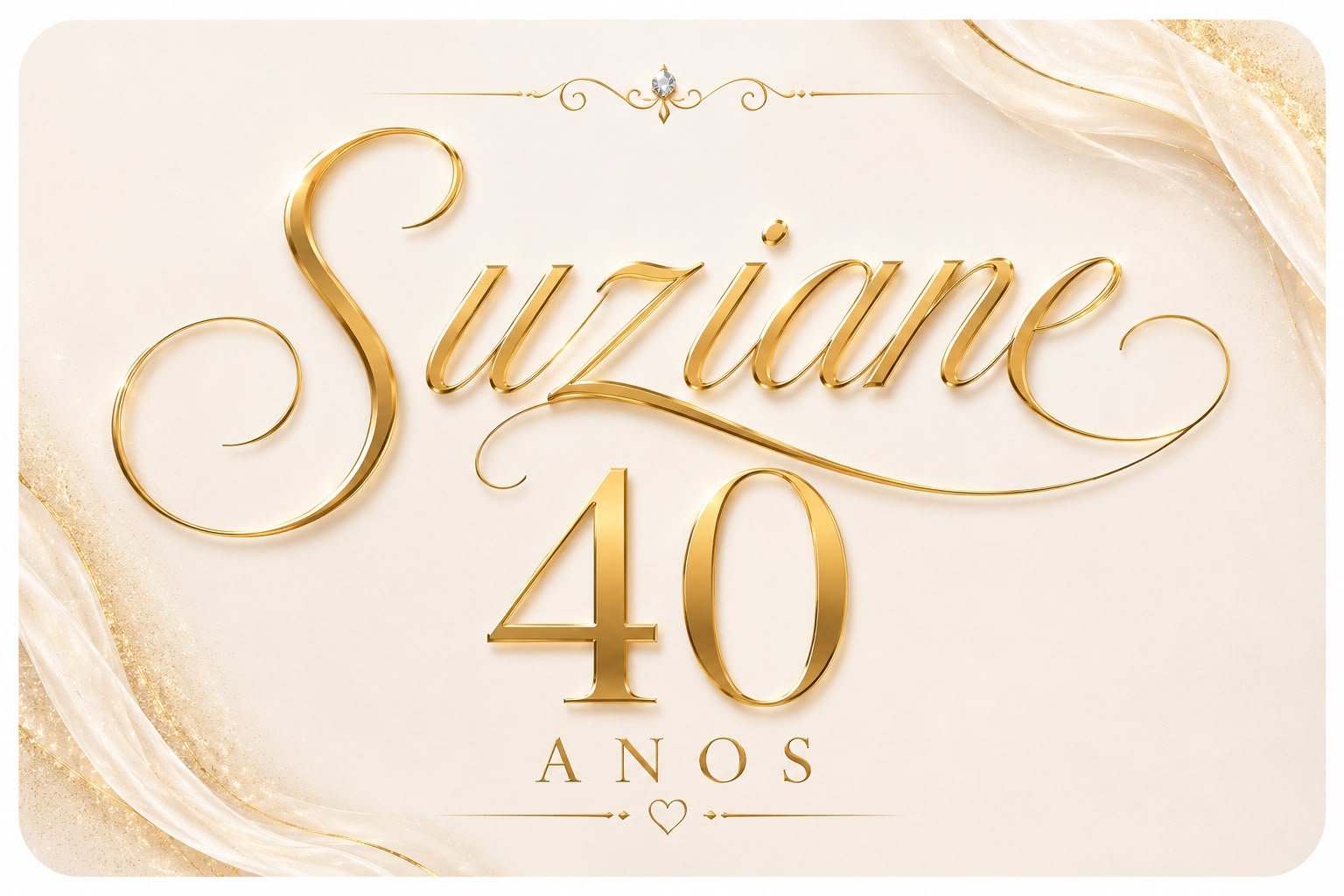 Suziane 40 Anos