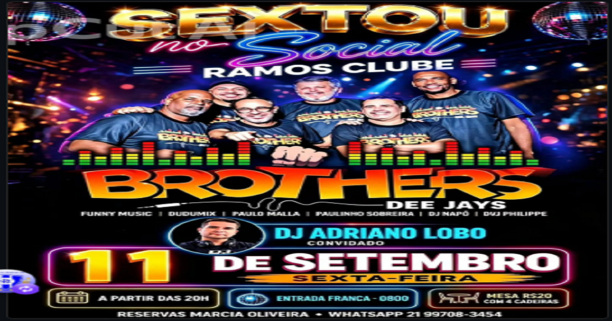 Flashback Baile dos Brothers