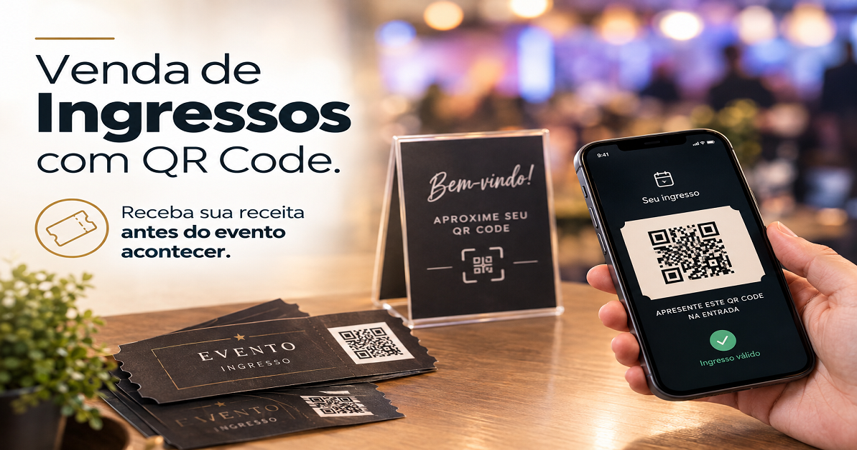 Venda de Ingressos com QR Code