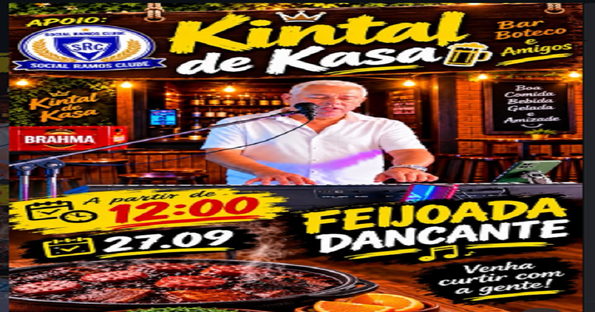 Feijoada Dançante no Social Ramos Clube