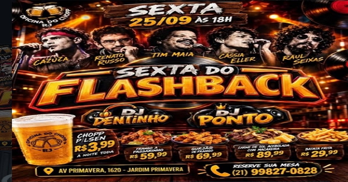 Flashback, Pop-Rock Oficina do Chopp