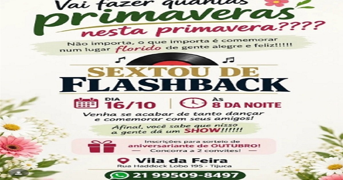 Show de Flashback Vila da Feira