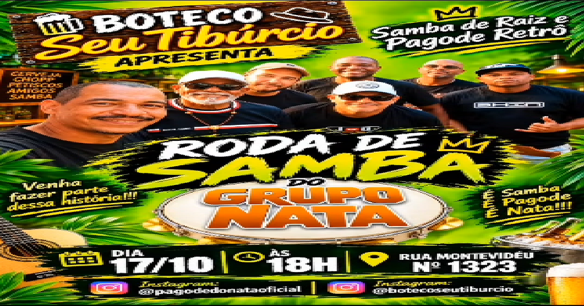 Roda de Samba Grupo Nata